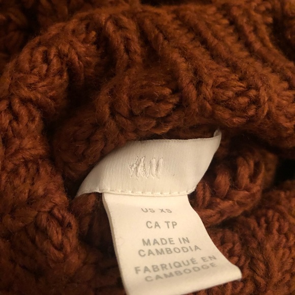 H&M Orange Turtleneck Sweater - Picture 6 of 7